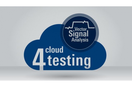 R&S®Cloud4Testing: Vector signal analysis application package