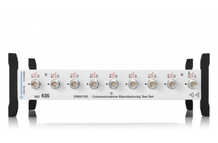 R&S®CMW100 communications manufacturing test set